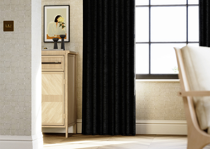 Maurice, Black - Made to Measure Curtains - Image 5